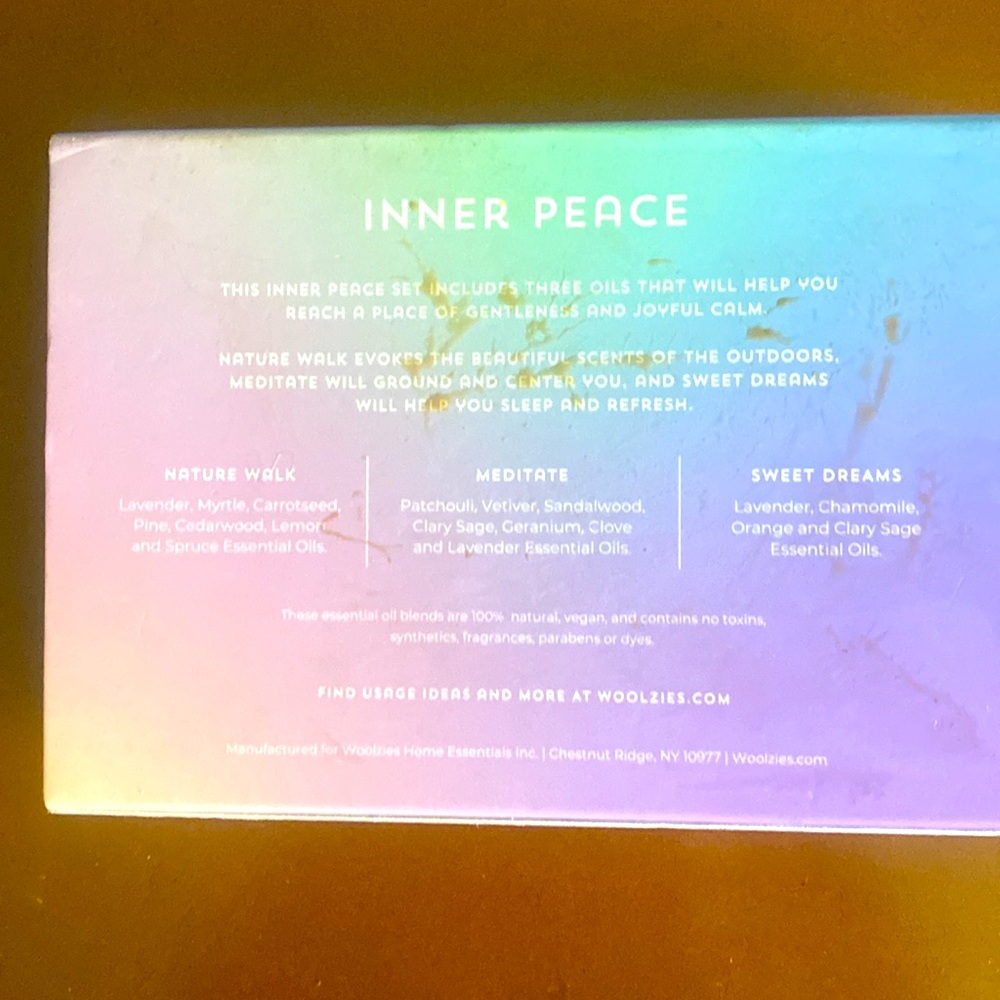 Inner Peace Essential Oils Set New meditation, sweet dreams, nature walk. New - Picture 2 of 3